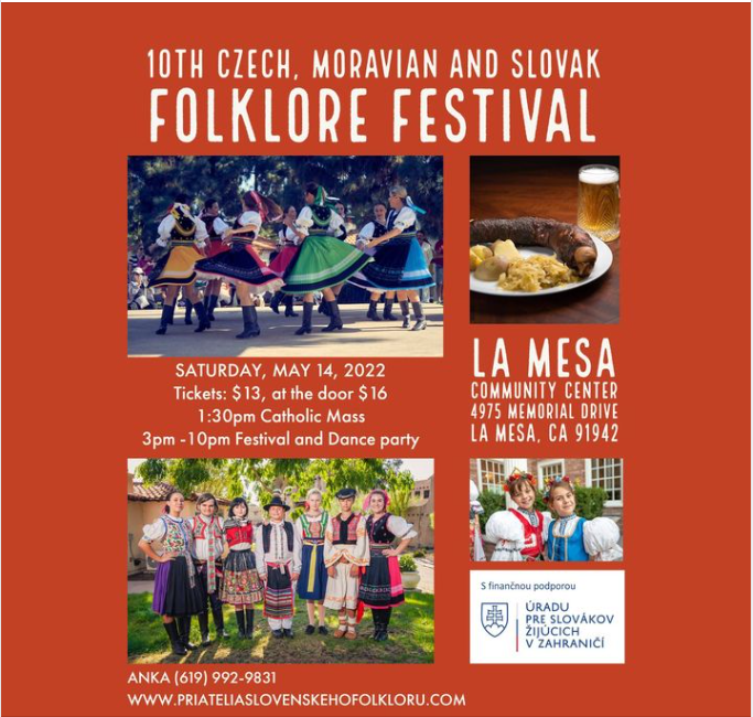 10th Czech, Moravian and Slovak Folklore Festival (festival